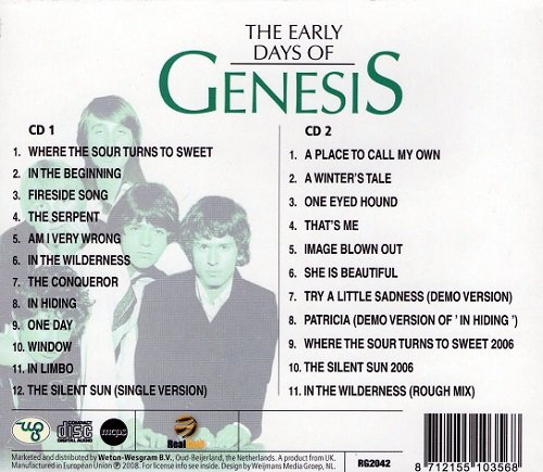 Genesis - The Early Of Genesis (Reissue, Remastered) (1967-69/2008)