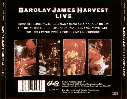 Barclay James Harvest - Live (Reissue) (1974/2005)