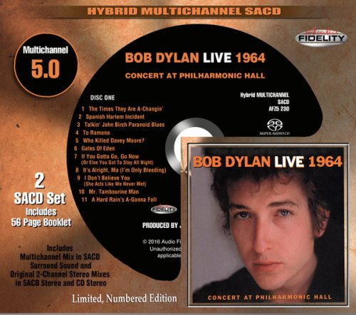 Bob Dylan - The Bootleg Series Vol.6: Live 1964 Concert At Philharmonic Hall (2xSACD Set) (2016)