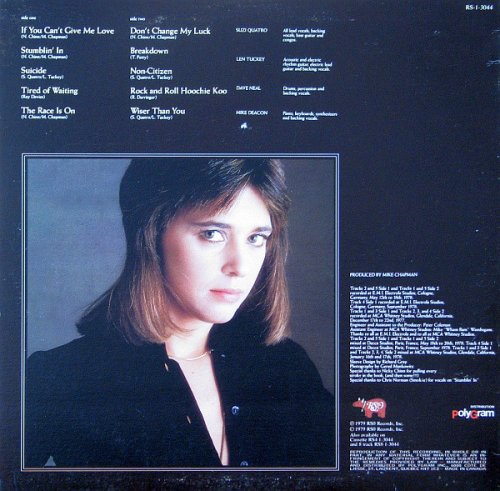 Suzi Quatro - If You Knew Suzi... (1979) LP