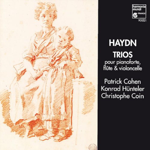 Patrick Cohen, Christophe Coin, Konrad Hunteler - Haydn: Flute Trios (1995)