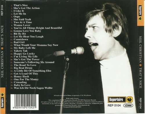 Neil Christian - That's Nice (Reissue) (1962-75/2007)