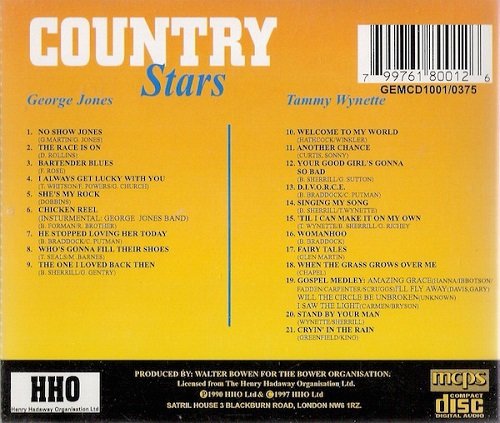 George Jones & Tammy Wynette - Country Stars (Reissue) (1997)