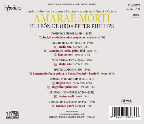 El León de Oro, Peter Phillips - Amarae morti (2019) [Hi-Res]