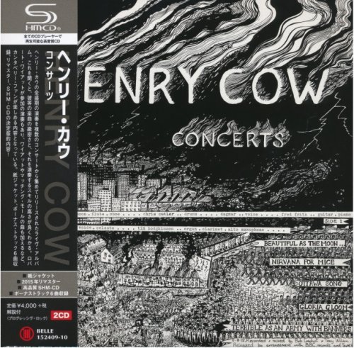Henry Cow - Concerts (1976/2015, BELLE 152409-10, RE, RM, JAPAN)