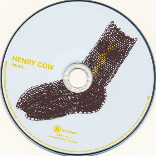 Henry Cow - Unrest (1974/2015, BELLE 152407, RE, RM, JAPAN) CDRip