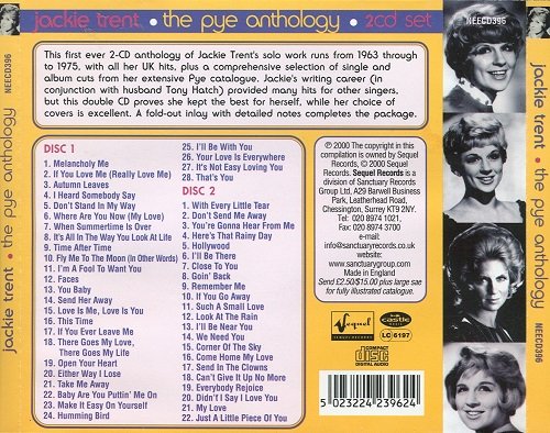 Jackie Trent - Where Are You Now - The Pye Anthology (Reissue) (2000)