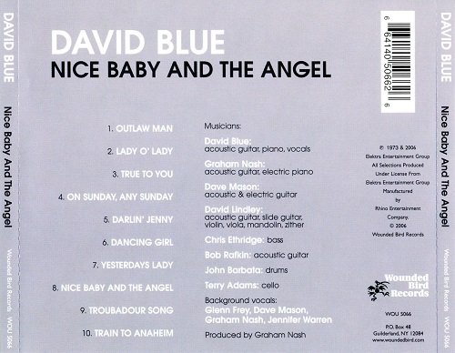 David Blue - Nice Baby And The Angel (Reissue) (1973/2006)