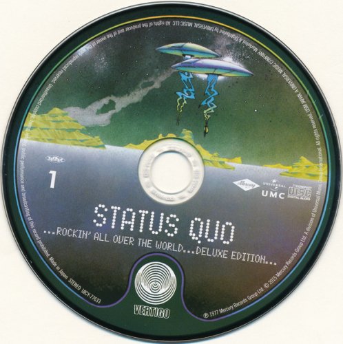 Status Quo - Rockin' All Over The World (1977/2016, UICY-77633~34, RE, RM, JAPAN) [CD-Rip]