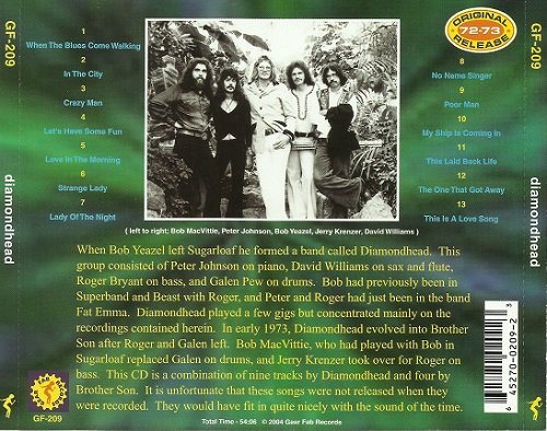 Diamondhead - Diamondhead (Remastered) (1972-73/2004)