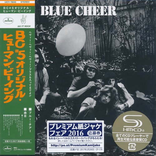 Blue Cheer - BC #5 Original Human Being (1970/2016, UICY-78045, RE, RM, JAPAN) [CD-Rip]