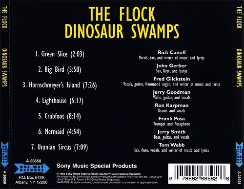 The Flock - Dinosaur Swamps (Reissue) (1970/1996)