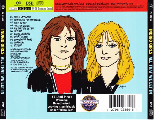 Indigo Girls - All That We Let In (2004) [SACD]