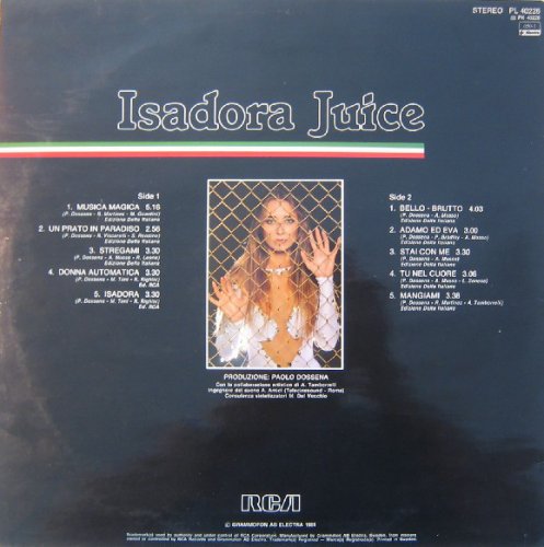 Isadora Juice - Isadora (1981) LP