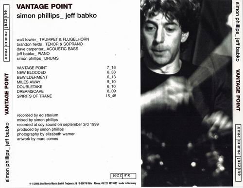 Simon Phillips, Jeff Babko - Vantage Point (2000)