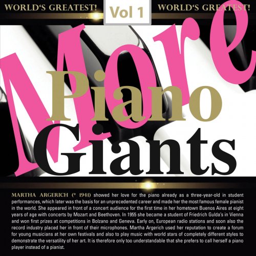 Martha Argerich - More Piano Giants: Martha Argerich, Vol. 1 (2019)