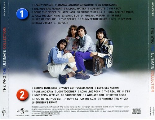 The Who – The Ultimate Collection (Japan Remastered, SHMCD) (2002)