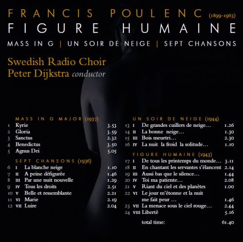 Peter Dijkstra - Francis Poulenc: Figure Humaine (2011) [DST64] DFF