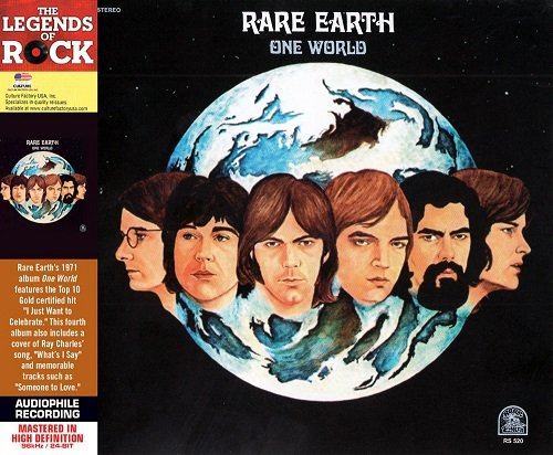 Rare Earth - One World (Reissue, Remastered) (1971/2015)