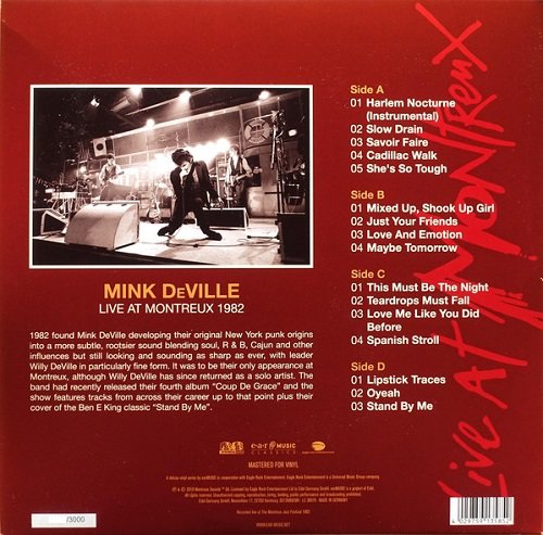 Mink DeVille - Live at Montreux 1982 (2018)