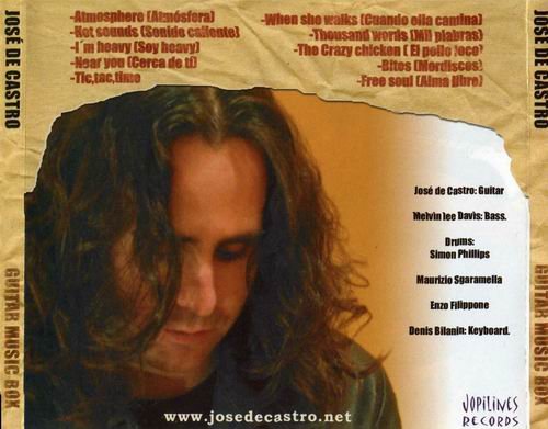 Jose De Castro - Music Guitar Box (2004) CD Rip