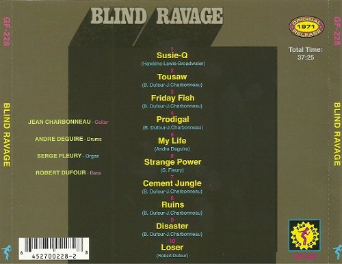 Blind Ravage - Blind Ravage (Reissue) (1971/2007)