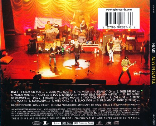 Heart - Alive In Seattle (2003) [SACD]