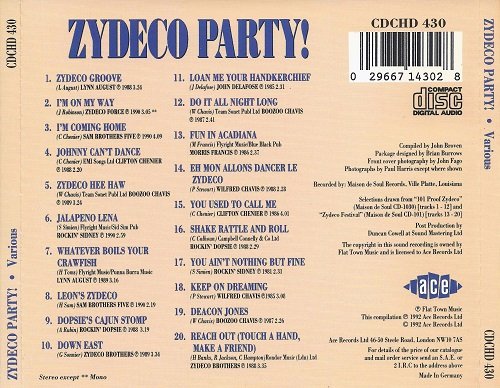 VA - Zydeco Party! (1992)