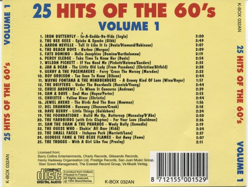 VA - 100 Hits Of The 60s (4CD Box) (1994)