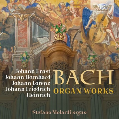 Stefano Molardi - Bach Family: Organ Works (2019)