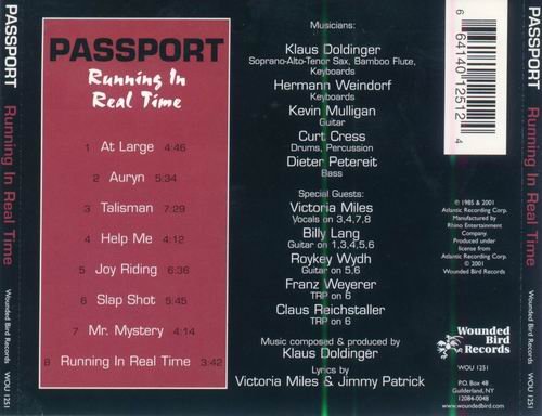 Passport - Running in Real Time (1985) CD Rip