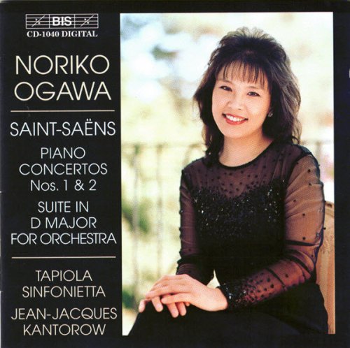 Noriko Ogawa, Tapiola Sinfonietta, Jean-Jacques Kantorow - Saint-Saëns: Piano Concertos Nos. 1 & 2; Suite in D major (2000)