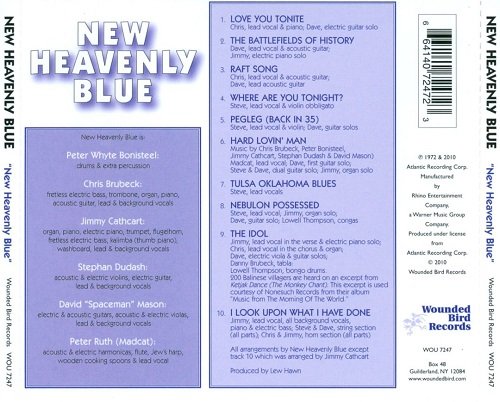 New Heavenly Blue - New Heavenly Blue (Reissue) (1972/2010)