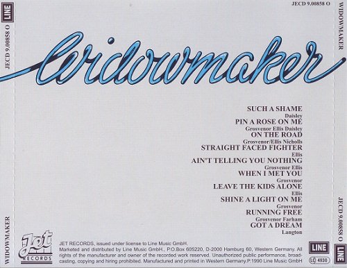 Widowmaker - Widowmaker (Reissue) (1976/1990)