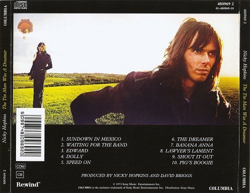 Nicky Hopkins - The Tin Man Was A Dreamer (Reissue) (1973/2004)