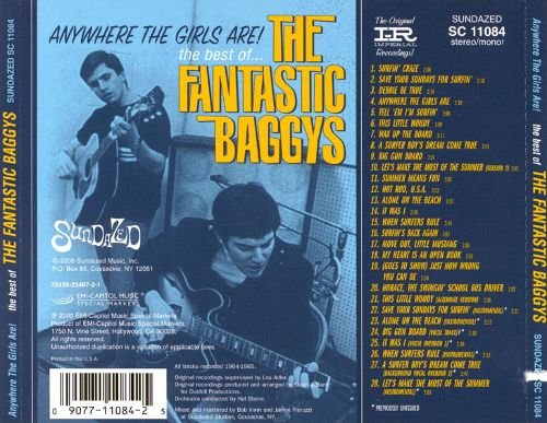 The Fantastic Baggys - Anywhere The Girls Are! The Best Of The Fantastic Baggys (1964-66/2000)