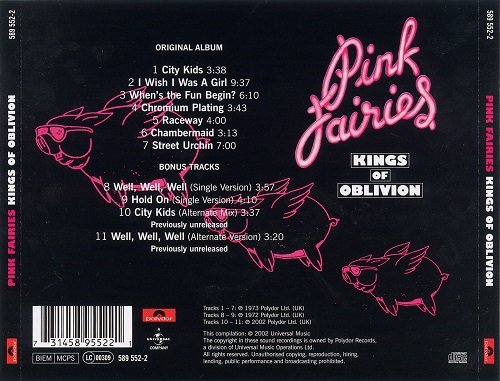 Pink Fairies - Kings Of Oblivion (Reissue, Remastered) (1973/2002)