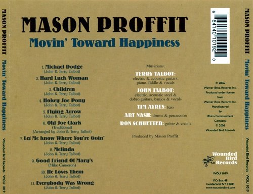 Mason Proffit - Movin' Toward Happiness (Reissue) (1971/2006)