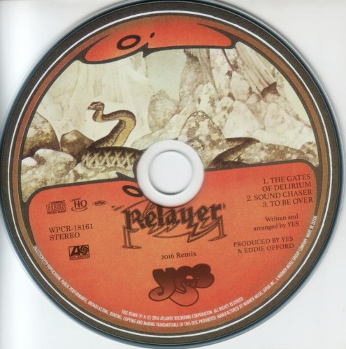 Yes - Relayer (1974) {2019, Japanese UHQCD, The Steven Wilson Remixes}