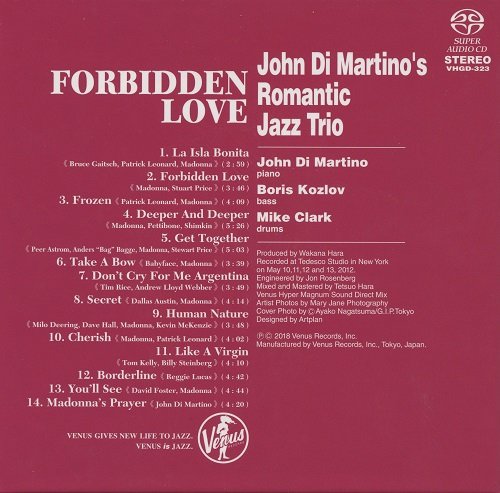 John Di Martino's Romantic Jazz Trio - Forbidden Love (2018) [SACD]