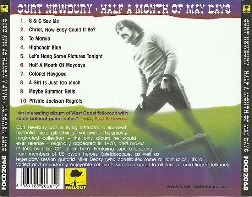 Curt Newbury - Half A Month Of Maydays (Reissue) (1970/2007)