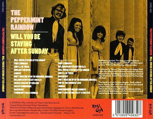 The Peppermint Rainbow - Will You Be Staying After Sunday (Reissue) (1969/2008)