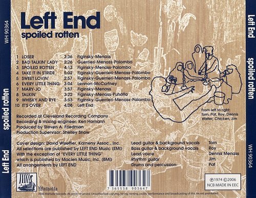 Left End - Spoiled Rotten (Reissue) (1974/2006)