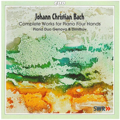 Piano Duo Genova & Dimitrov - J.C. Bach: Complete Works for Piano 4 Hands (2003)