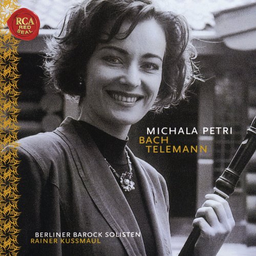 Michala Petri - Michala Petri Plays Bach & Telemann (2018)