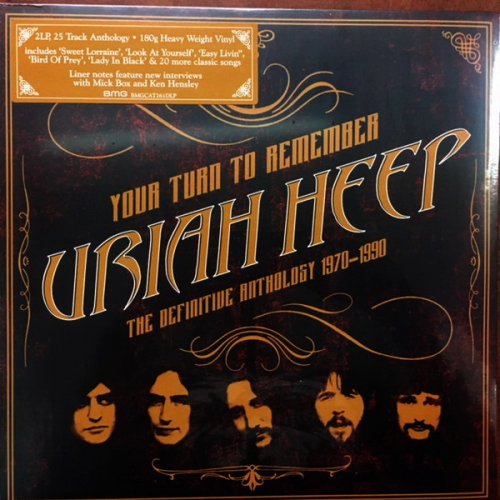 Uriah Heep - Your Turn To Remember The Definitive Antology 1970-1990 (2018) 2LP