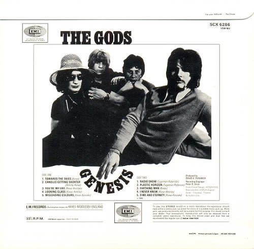 The Gods - Genesis (Japan Remastered) (1968/2009)