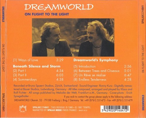 Dreamworld - On Flight To The Light (Reissue) (1980/1997)