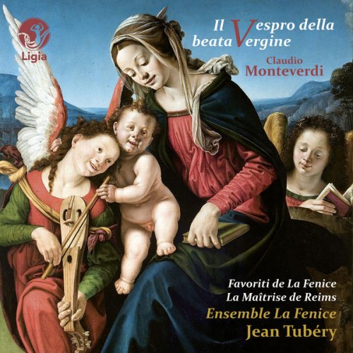 Jean Tubéry, Ensemble La Fenice, Favoriti della Fenice, Maîtrise de Reims, Sandrine Lebec - Monteverdi: Il Vespro della Beata Vergine (2019) [Hi-Res]