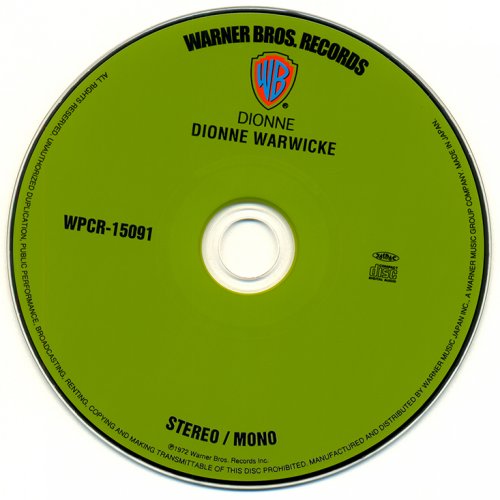 Dionne Warwick - Dionne (1972/2013, WPCR-15091, RE, RM, JAPAN) CDRip